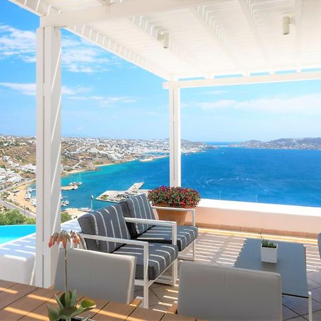 Aeri Villas & Apartments Tourlos Bagian luar foto