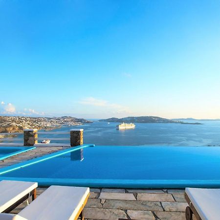 Aeri Villas & Apartments Tourlos Bagian luar foto