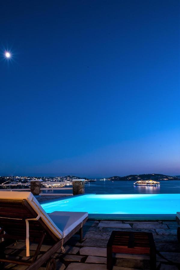 Aeri Villas & Apartments Tourlos Bagian luar foto