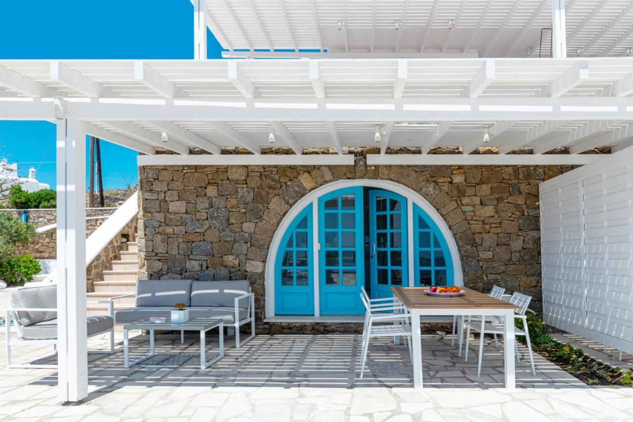 Aeri Villas & Apartments Tourlos Bagian luar foto
