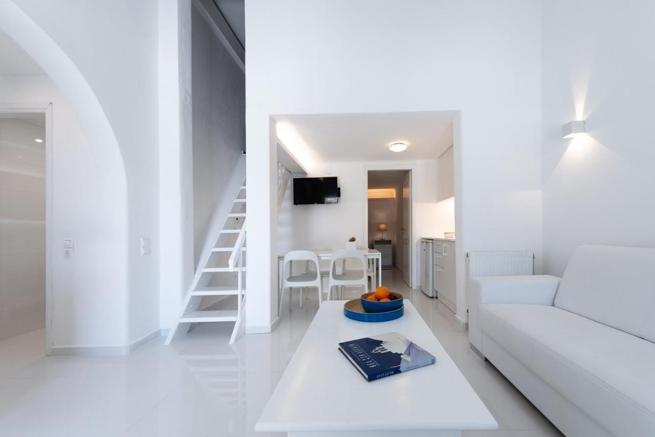 Aeri Villas & Apartments Tourlos Bagian luar foto