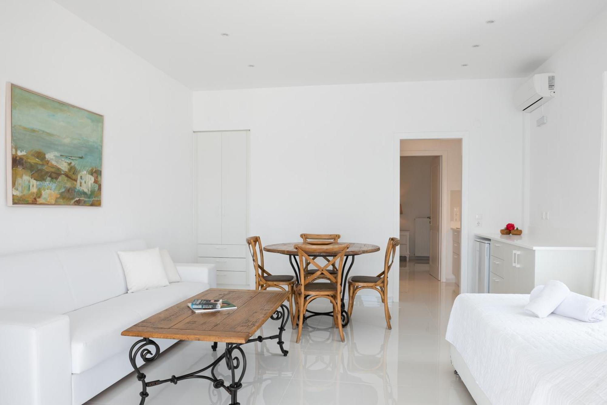 Aeri Villas & Apartments Tourlos Bagian luar foto