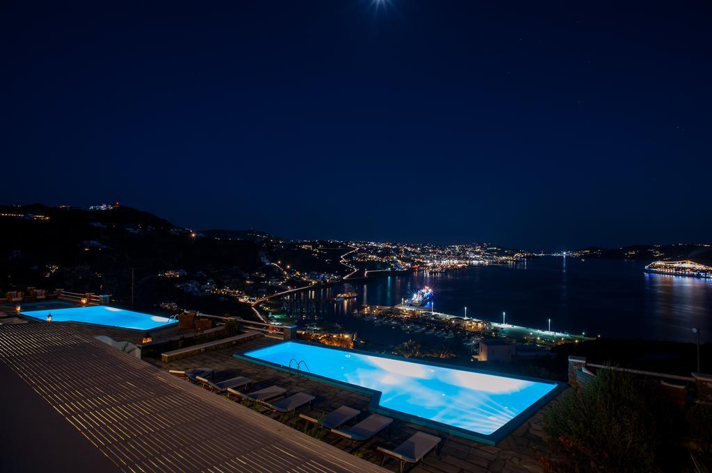 Aeri Villas & Apartments Tourlos Bagian luar foto