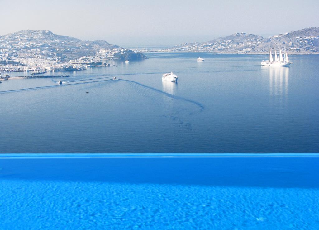 Aeri Villas & Apartments Tourlos Bagian luar foto