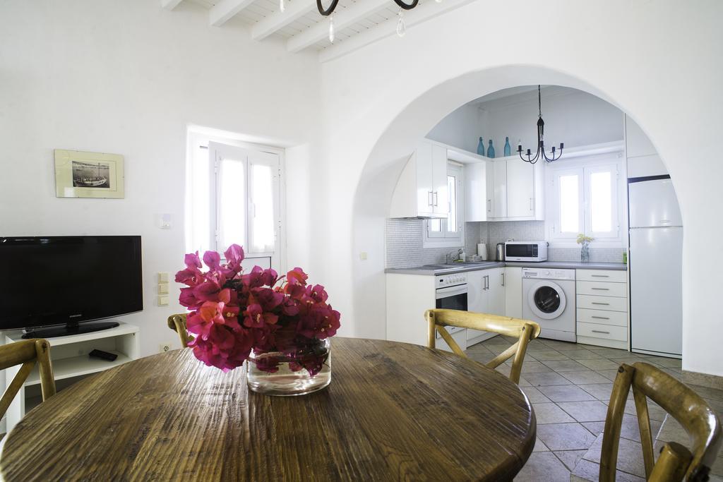 Aeri Villas & Apartments Tourlos Bagian luar foto