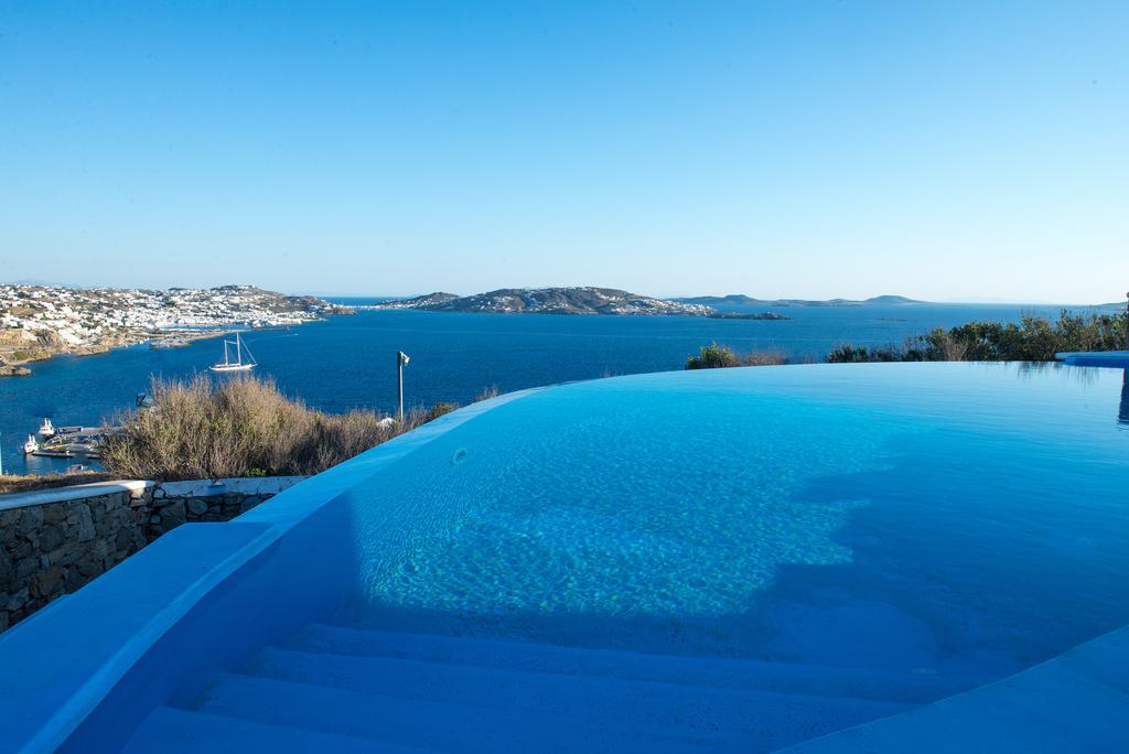 Aeri Villas & Apartments Tourlos Bagian luar foto