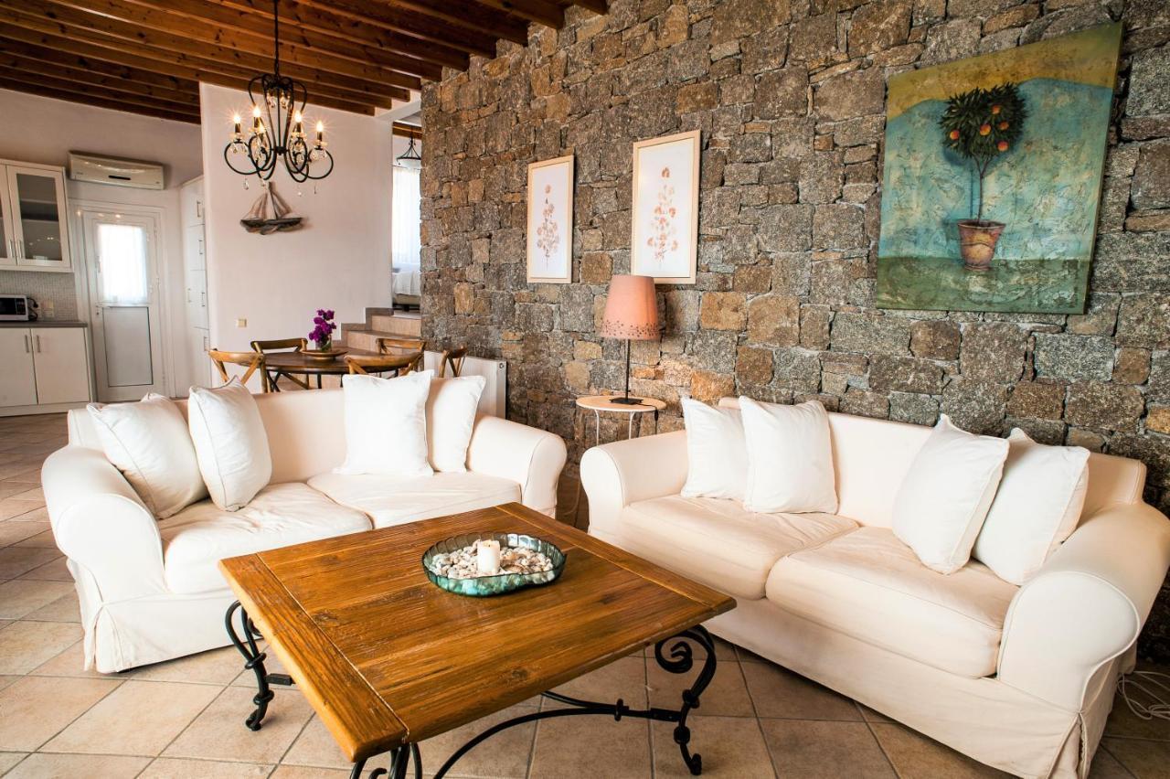Aeri Villas & Apartments Tourlos Bagian luar foto